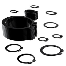 310 Pieces External Circlips C-Clips Snap Rings