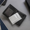 ASR Federal Black Leather Bifold RFID Wallet Police Badge Holder