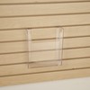 Econoco Clear Hanging Literature Document Brochure Holder for Slatwall 8½”