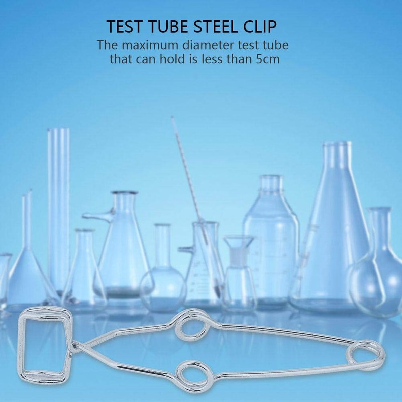 Pack of 5 Spring Steel Test Tube Clip Clamp Labs