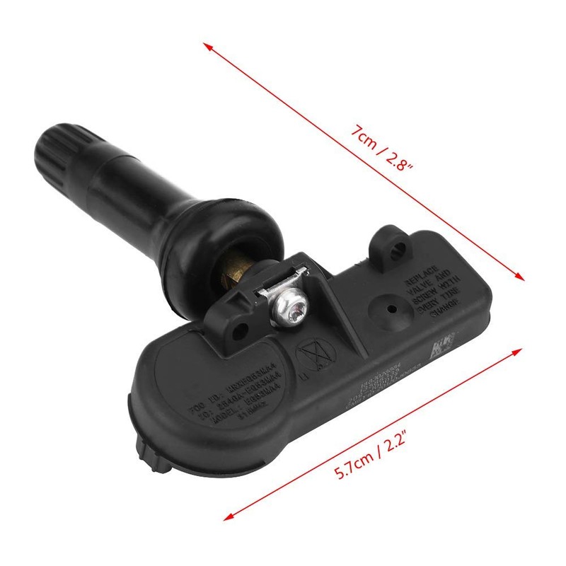 Keenso 4pcs Coche TPMS Sensor de monitoreo de presión de