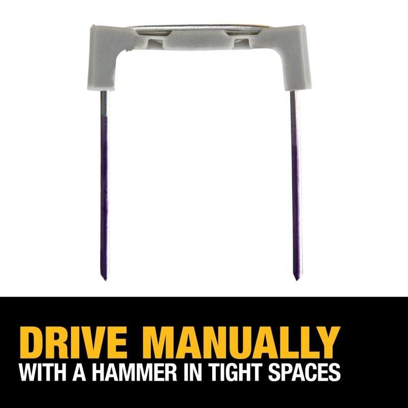 DEWALT 1IN Insulated Elect Staples 540 Qty