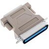 Centronics adapter CN36-Male to DB25-female - Cablematic