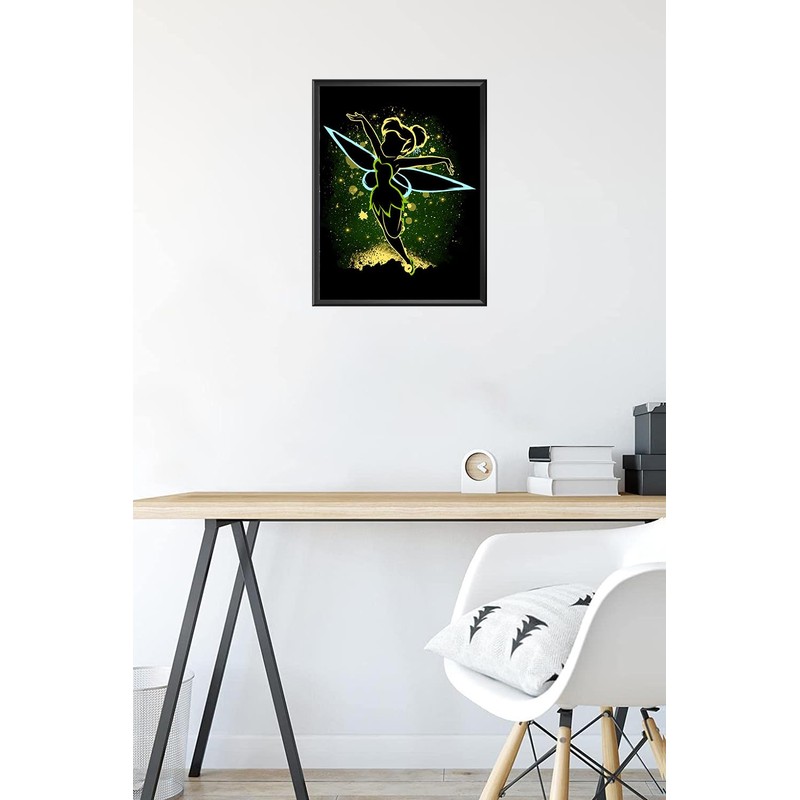 HUANNY DIY Diamond Painting Tinker Bell Diamond Art Kits, 5D