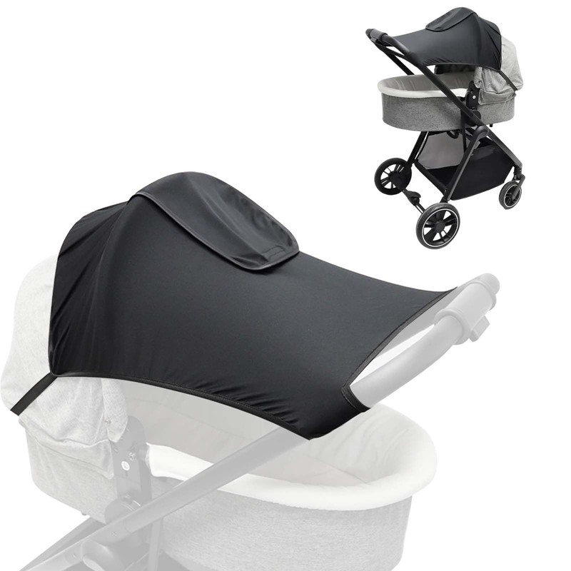Awning for Pushchairs with UV Protection 50+, Universal Pram Awning