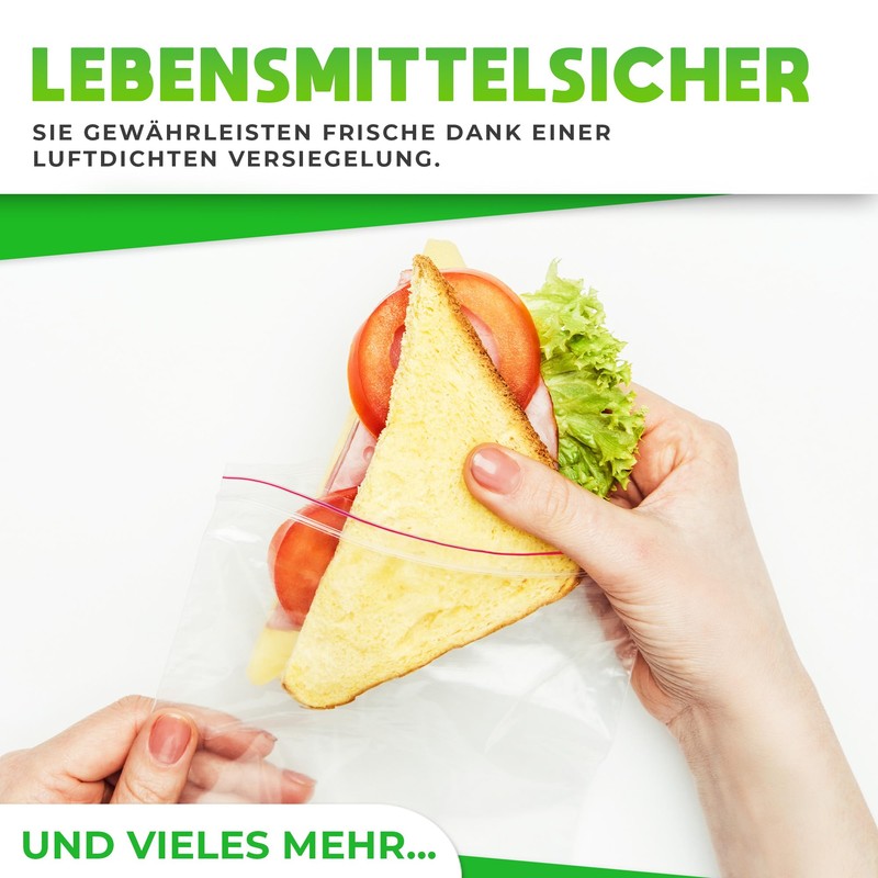 V1 TRADE Zip Bags Set of 100 40 x 60