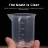 6 Pcs Small Measuring Cups, 50/100/150ml Transparent Measuring Jugs, Graduated