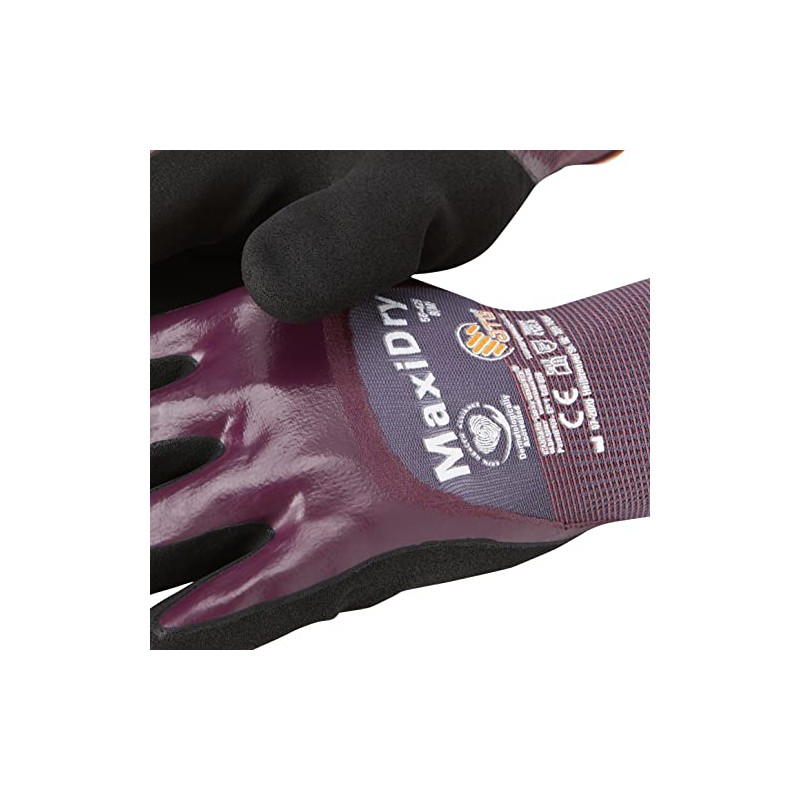 MaxiDry 3/4 Coated - 56-425 Nitrile Foam Palm Coated Work