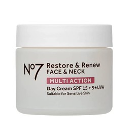 No7 Restore & Renew FACE & NECK MULTI ACTION Day Cream 50ml