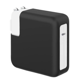 LCMOCICO - Funda protectora de silicona suave de 67 W para MacBook Pro de 14 pulgadas, 2024-2021, M3 A2918, A2992, M2, A2779, M1, A2442, adaptador de corriente, funda para Mac Pro 13 2016-2022, M2, M1