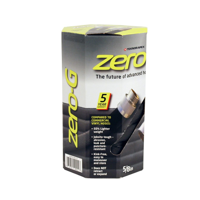 zero-G 25' Lightweight, Ultra Flexible, Durable, Kink-Free Garden Hose, 5/8-Inch