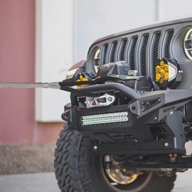 Soft Shackle Rope, 5/8"*20ft 15100 LBS Recovery Rope Road Recovery Kit with Handbag for Boats, ATVs, UTVs, Tractors, Trucks. (Grey)