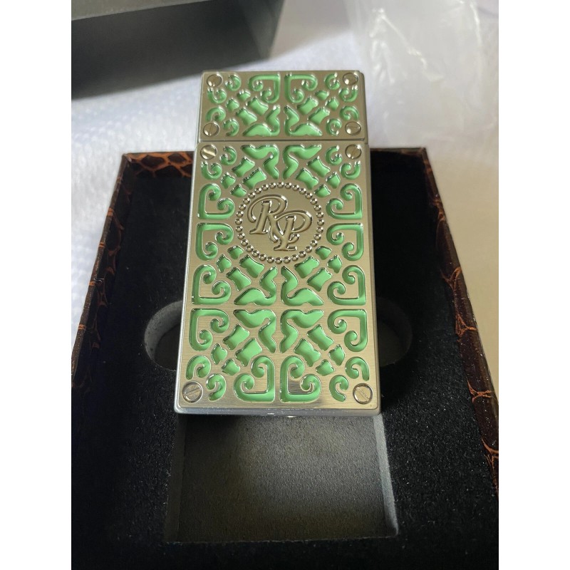 Rocky Patel Burn Double Jet Lighter - Light Green with