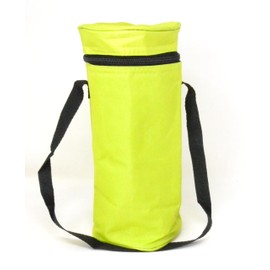 Portable Cooler Bag 3L Green with Strap for Beach Camping Bottle Refrigerator