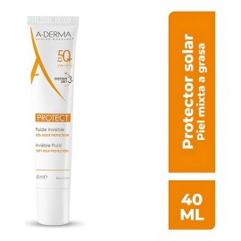 Protector Solar Derma Fluído Invisible Fps50 40ml