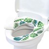 Yokozuna Creation 2-Piece Toilet Seat Cover Set (Botanica)