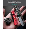 LOOP GEAR SK03 EDC Flashlight Rechargeable 1000 High Lumens, LED