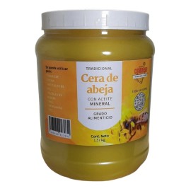 1/2 Galón Cera De Abeja Para Madera