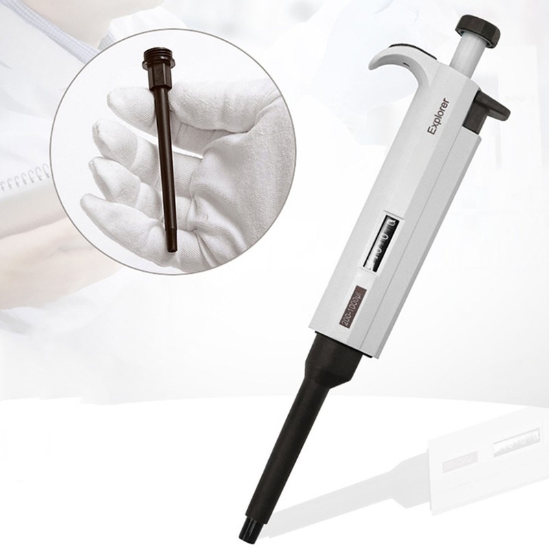 Laboratory Micropipette 5‑50ul Large Volume Tip Sampler Digital Adjustable Pipettor