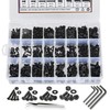 840PCS Metric M2 M3 M4 M5 Hex Socket Flat Head