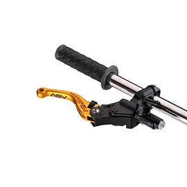 ASV C5 Sport Shorty Brake Lever Gold for Suzuki GSXR1000 (ABS) 2015