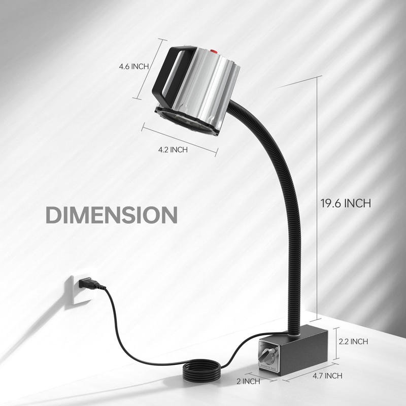 2025 New Magnetic Light, 18W Machine Light, 1800 Lumens Flexible