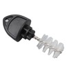 Beer Faucet Plug Brush Black ABS Beer Faucet Tap Cleaning