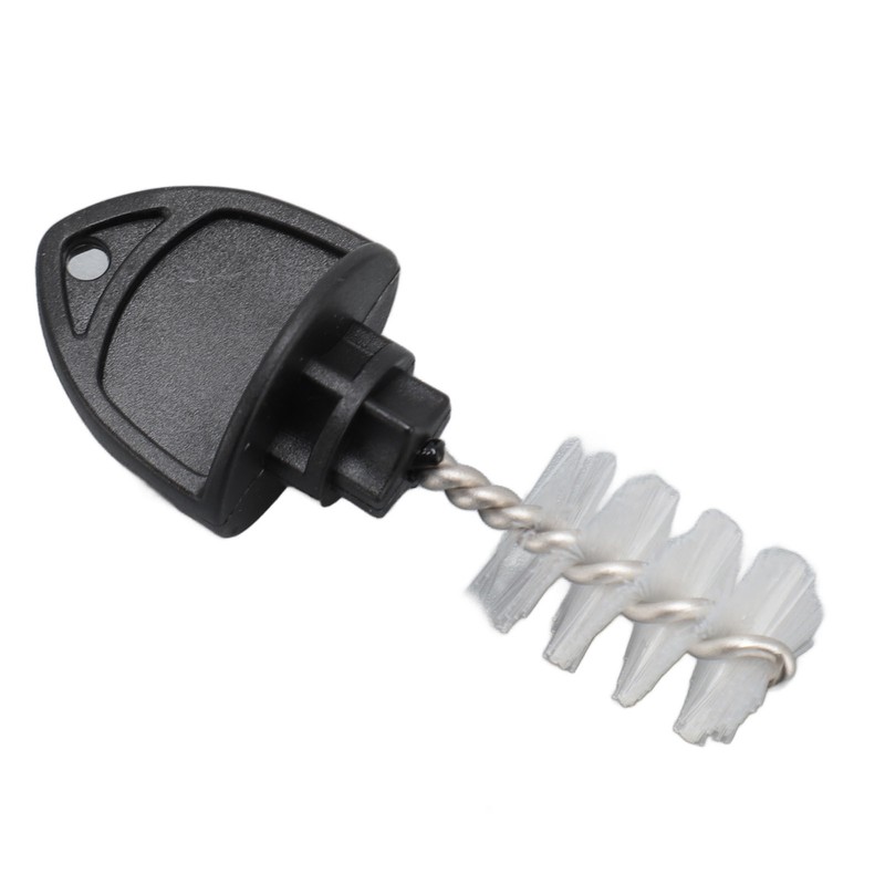 Beer Faucet Plug Brush Black ABS Beer Faucet Tap Cleaning