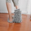 4Pcs Floor Mop Shoes, Microfiber Cleaning Mop Slippers Washable Floor
