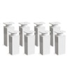 sossai® Designer furniture feet MFV1, height adjustable, square profile: 40