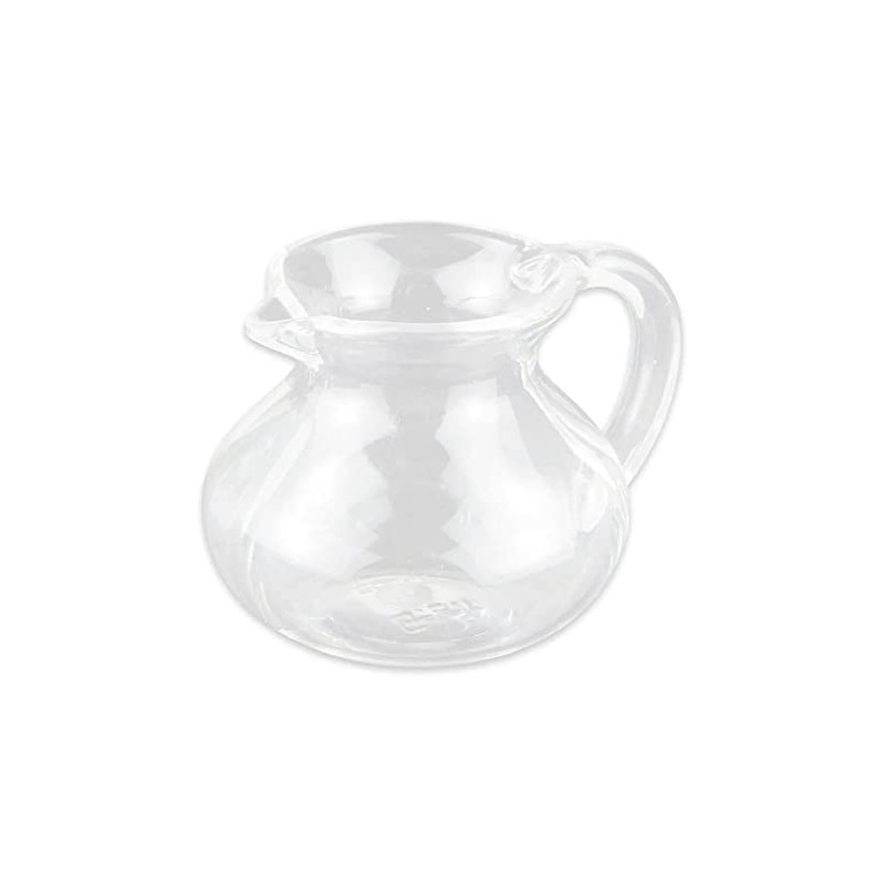 G.E.T. CM-300-PC-CL Restaurant Style Plastic Coffee Creamer Pitcher, 3 Ounce,