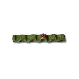 Artist Paint Brush Rest Holder with Ladybug Design - Ideal for Painters, Hobbyists | Premium Art Supplies Accessory & Unique Gift Idea (Dark Green - Ladybug)