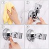 Shower Hand Held Holder Adjustable Suction Cup Shower Head Holder