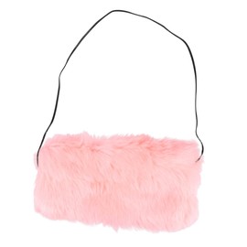 Totority Faux Fur Winter Hand Muff Soft Plush Warm Hand Warmer for Ladies Elegant Cold Weather Accessory Party Wedding Arm Muff