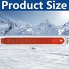Shupakul 6Pcs Snowboard Ankle Ladder Strap Binding-Red Snowboard Binding Ladder