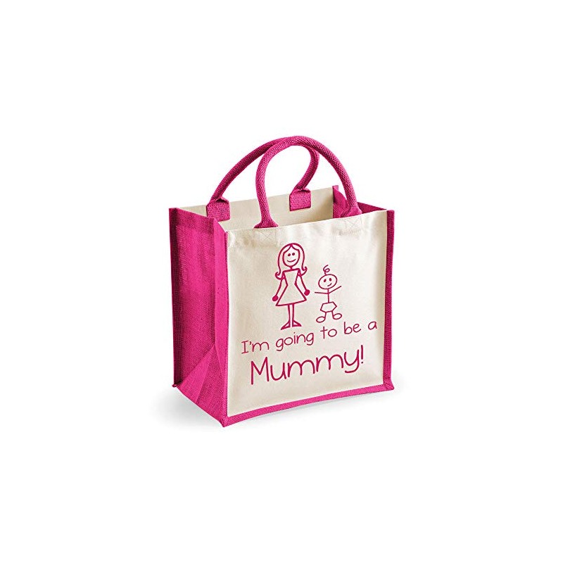 60 Second Makeover Limited Medium Jute Bag I'm Going To