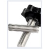 QIRUIRED 4Pcs M8 x 80mm Star Clamping Knob Grip Thumb
