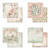 Stamperia SBBS08 Blocco di Carta 10 Fogli 20,3 x 20,3