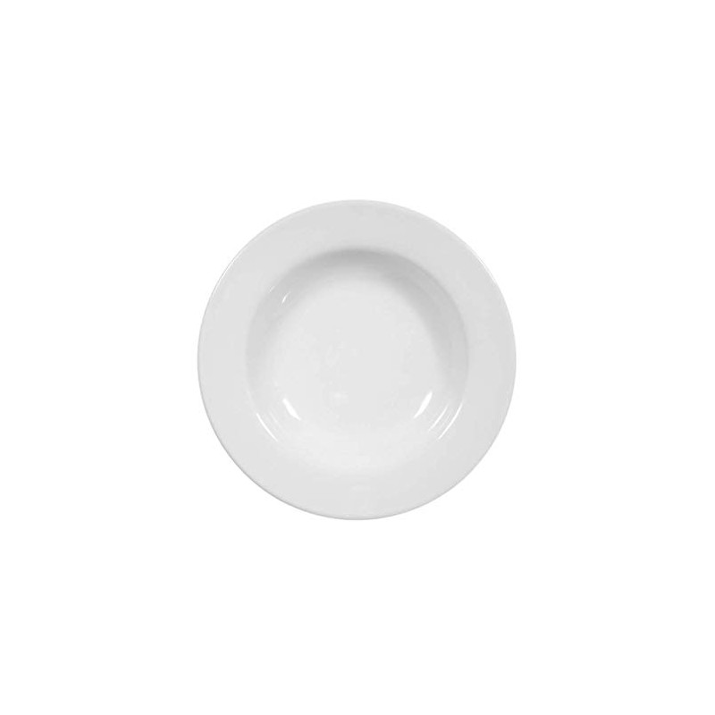 Seltmann Weiden Rondo White Plain Soup Plate 23 cm, Set