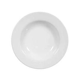 Seltmann Weiden Rondo White Plain Soup Plate 23 cm, Set of 1