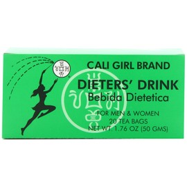 Cali Girl Brand Dieter's Tea Drink, 20-Count