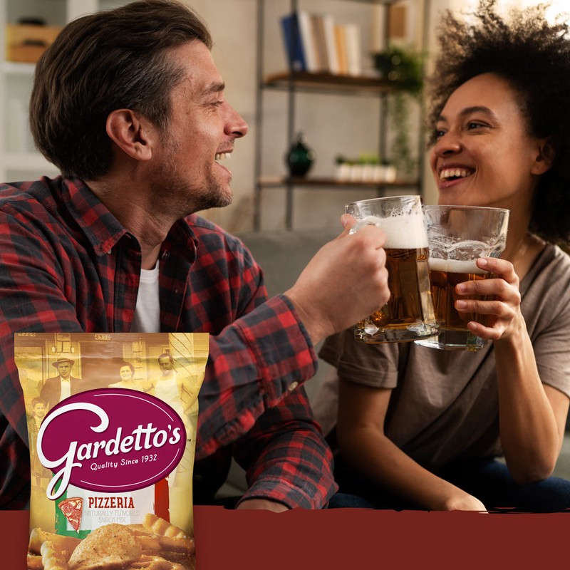 Gardetto's Snack Party Mix, Pizzeria, Savory Pub Mix Snack Bag,