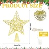 Christmas Tree Topper with 20 LEDs, Christmas Tree Topper Star,