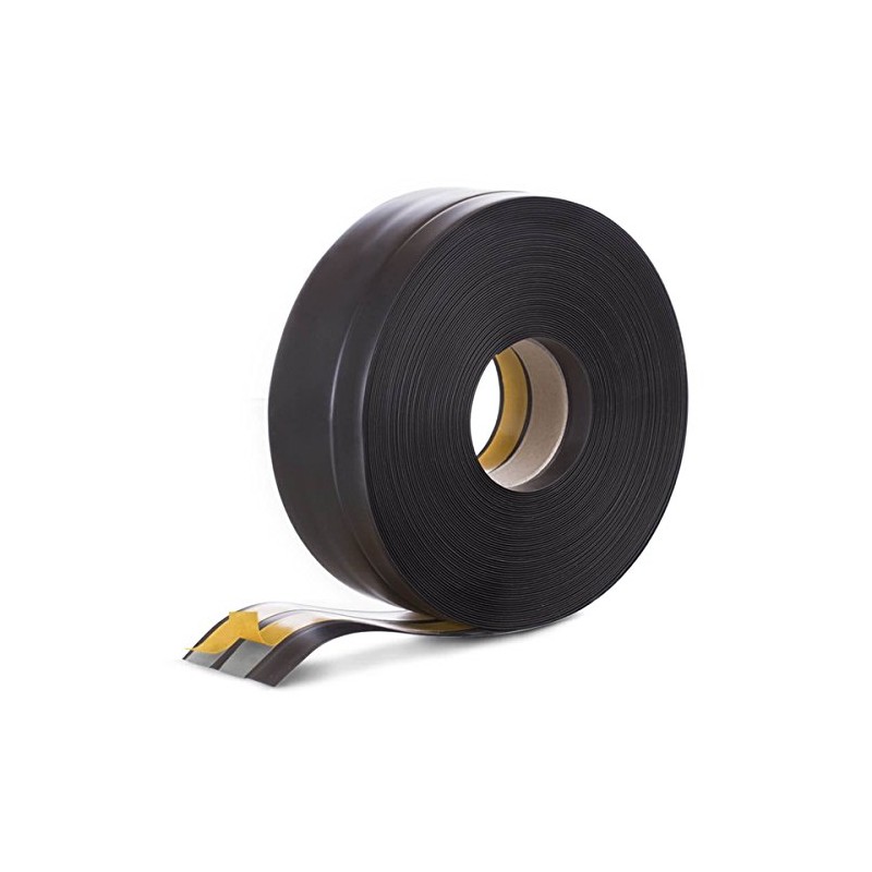 Black PVC Flexible Skirting Board - SEBLACK PVC Flexible Skirting