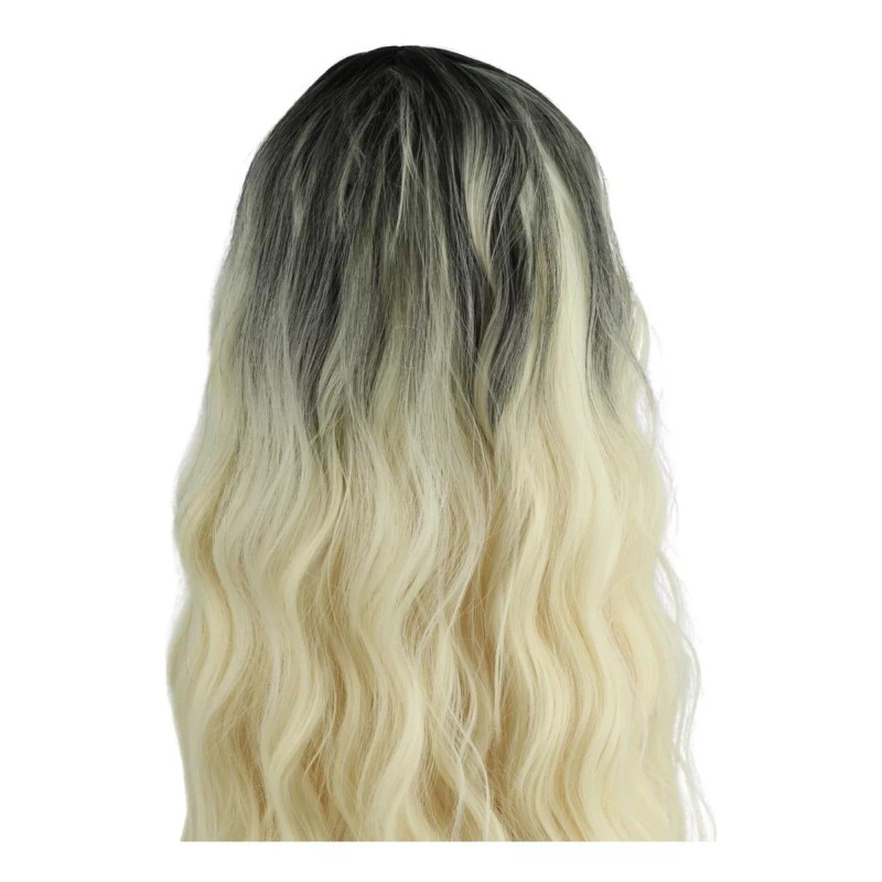 Gala Peluca Ajustable Oncológica 100% Fibra Natural Larga Ond