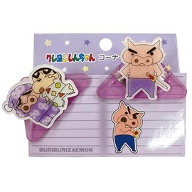 Crayon Shin-chan Corner Pair Clip, Buri Burizaemon