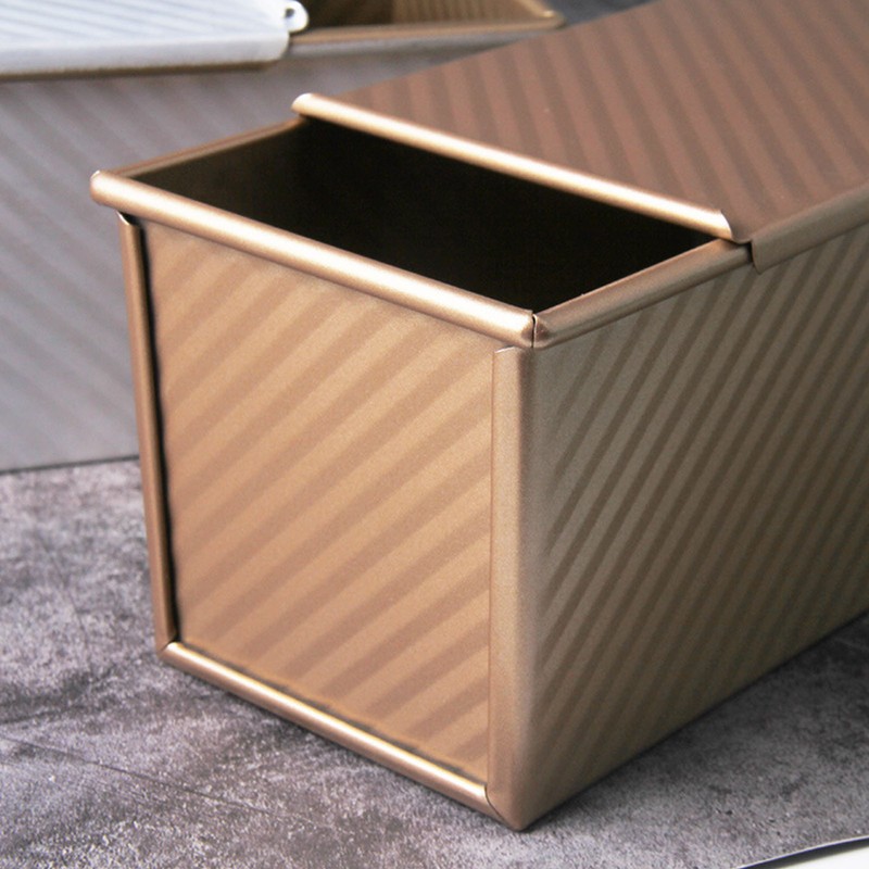 Bakeware Loaf Pan with Cover Nonstick Quick Release Coating Carbon