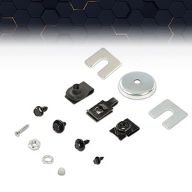 PIT66 Body Front End Sheet Metal Bolt Kit, Compatible with 1964-1972 Chevy Chevelle/SS / LS5 / LS6, El Camino, Monte Carlo; Pontiac GTO/LeMans/Tempest/Judge/Ram Air III and IV