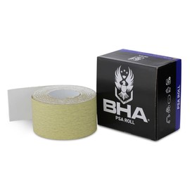 BHA Gold Longboard PSA Continuous Sanding Roll, 2-3/4" x 20 Yard - Durable, Cut-to-Size, Sticky Back, Aluminum Oxide Sandpaper Sheets, Loading & Clog Resistant Gold Stearate Coating - 150 Grit