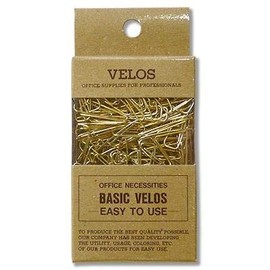 Velos GF-103V V Zem Clip New Pack, Small, Gold, 1.4 oz (40 g)